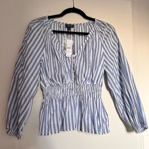 Jcrew striped top! Brand new with tags!